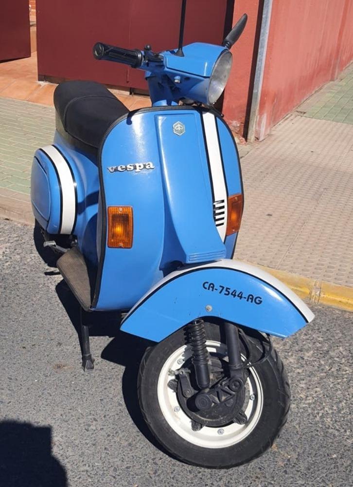 Moto VESPA PK 125 XL de seguna mano del año 1990 en Huelva