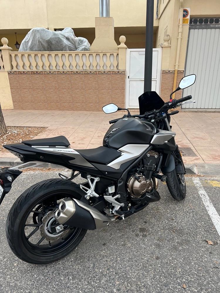 Moto HONDA CB 500 F de seguna mano del año 2021 en Alicante