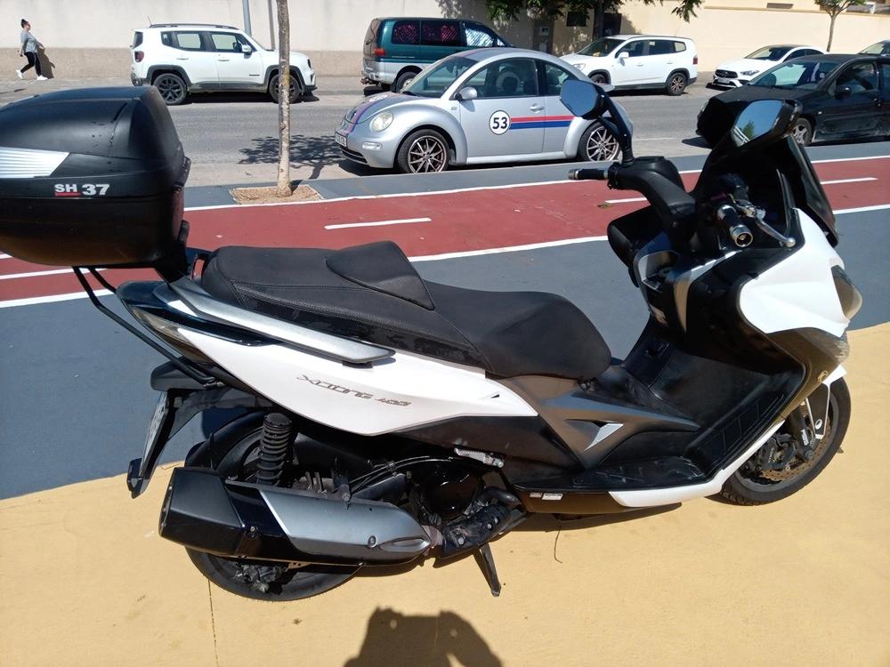 Moto KYMCO XCITING 400 I ABS de seguna mano del año 2014 en Cádiz