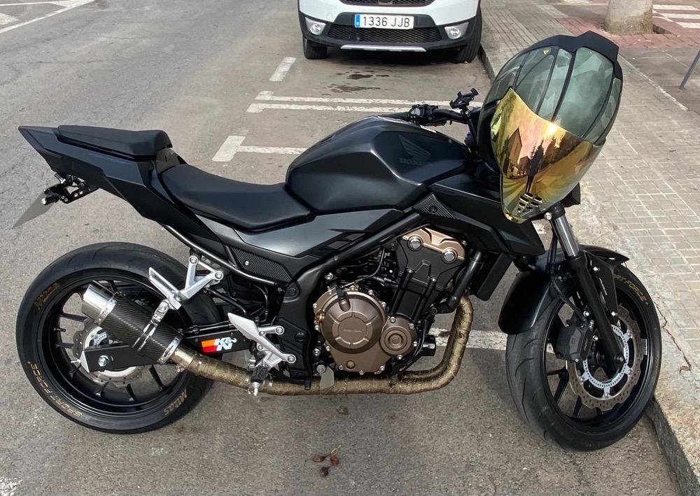 Moto HONDA CB 500 F de segunda mano del año 2018 en Tarragona