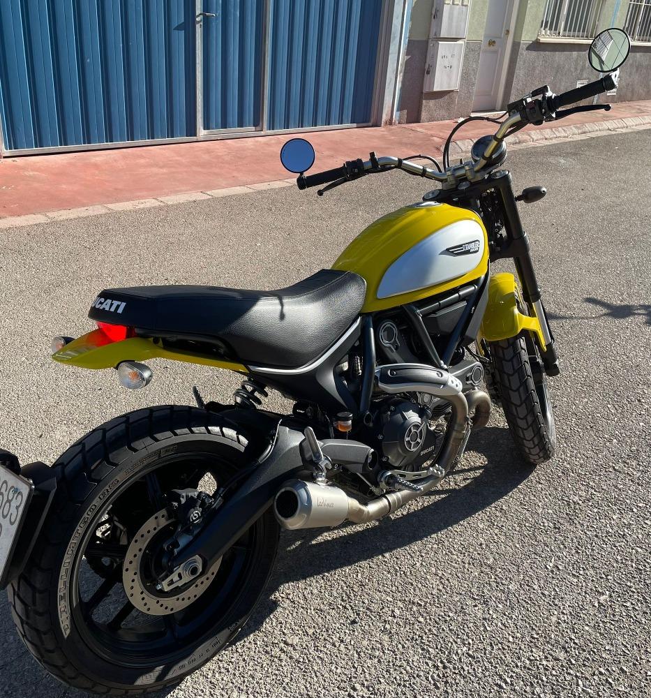 Moto DUCATI Scrambler de segunda mano del año 2017 en Albacete