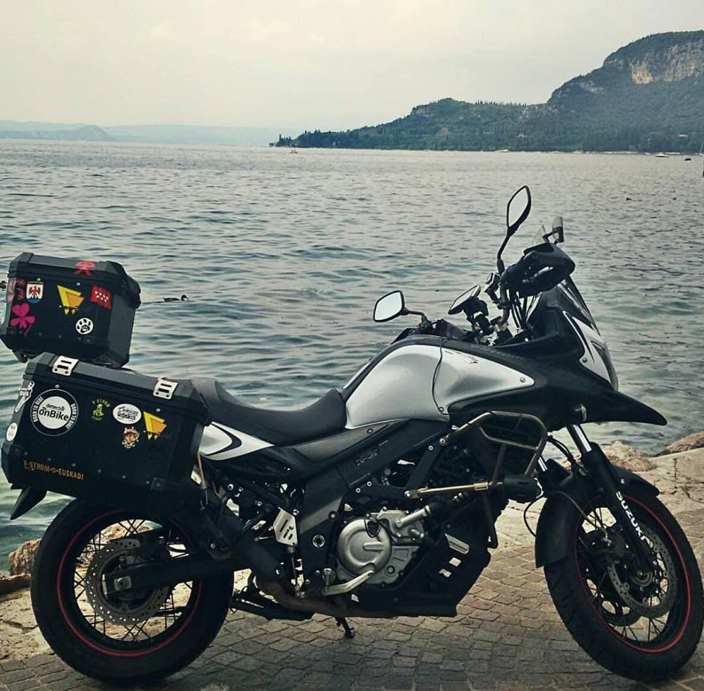 Moto SUZUKI V-STROM 650 XT ABS de segunda mano del año 2015 en Navarra
