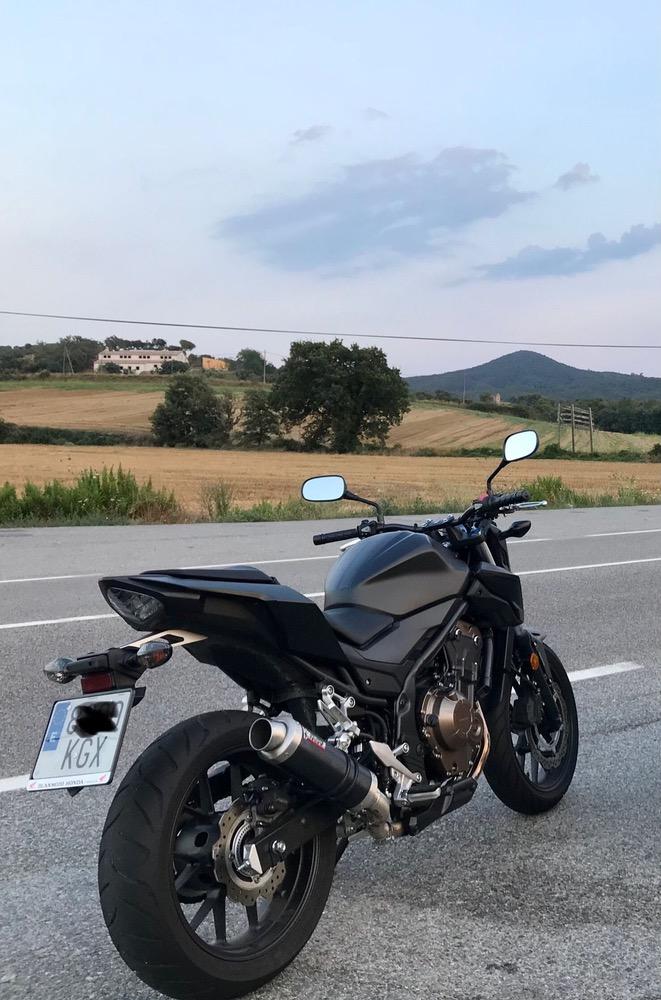 Moto HONDA CB 500F de segunda mano del año 2018 en Barcelona