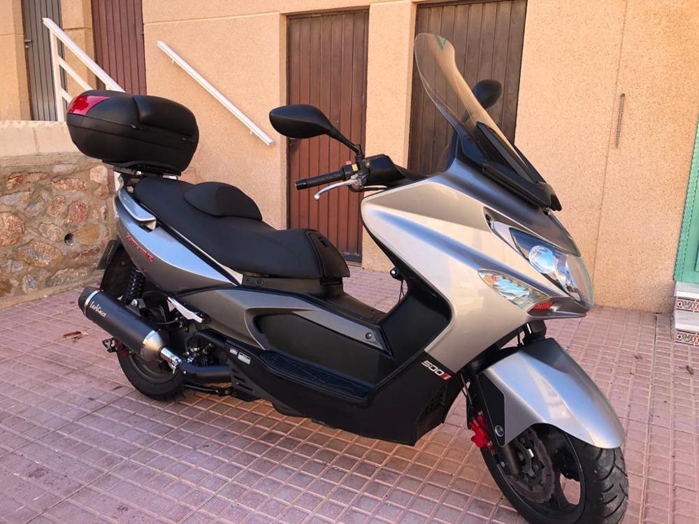 Moto KYMCO XCITING 500 de segunda mano del año 2008 en Murcia