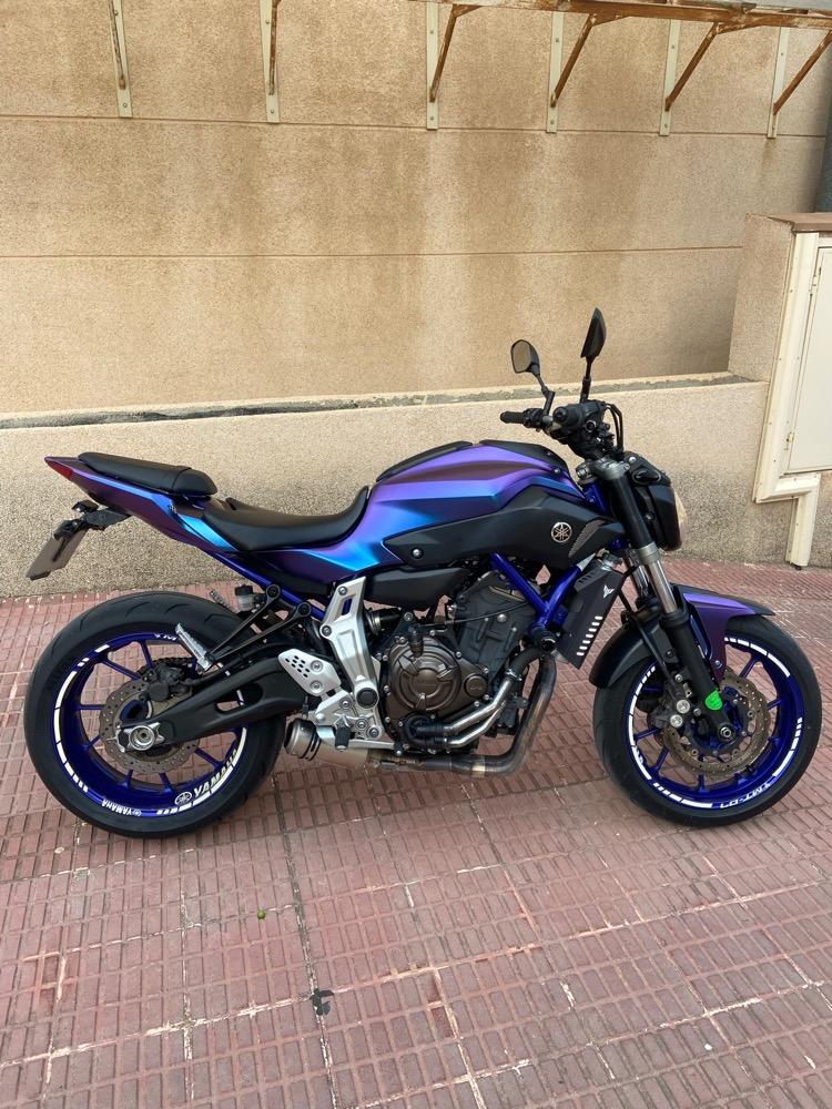Moto YAMAHA MT 07 de segunda mano del año 2014 en Tarragona