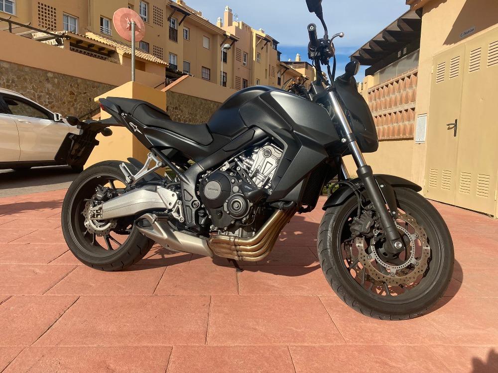 Moto HONDA CB 500F de segunda mano del año 2015 en Málaga