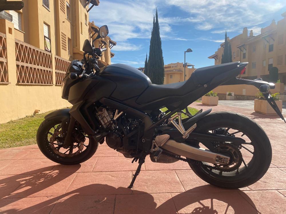 Moto HONDA CB 500F de segunda mano del año 2015 en Málaga