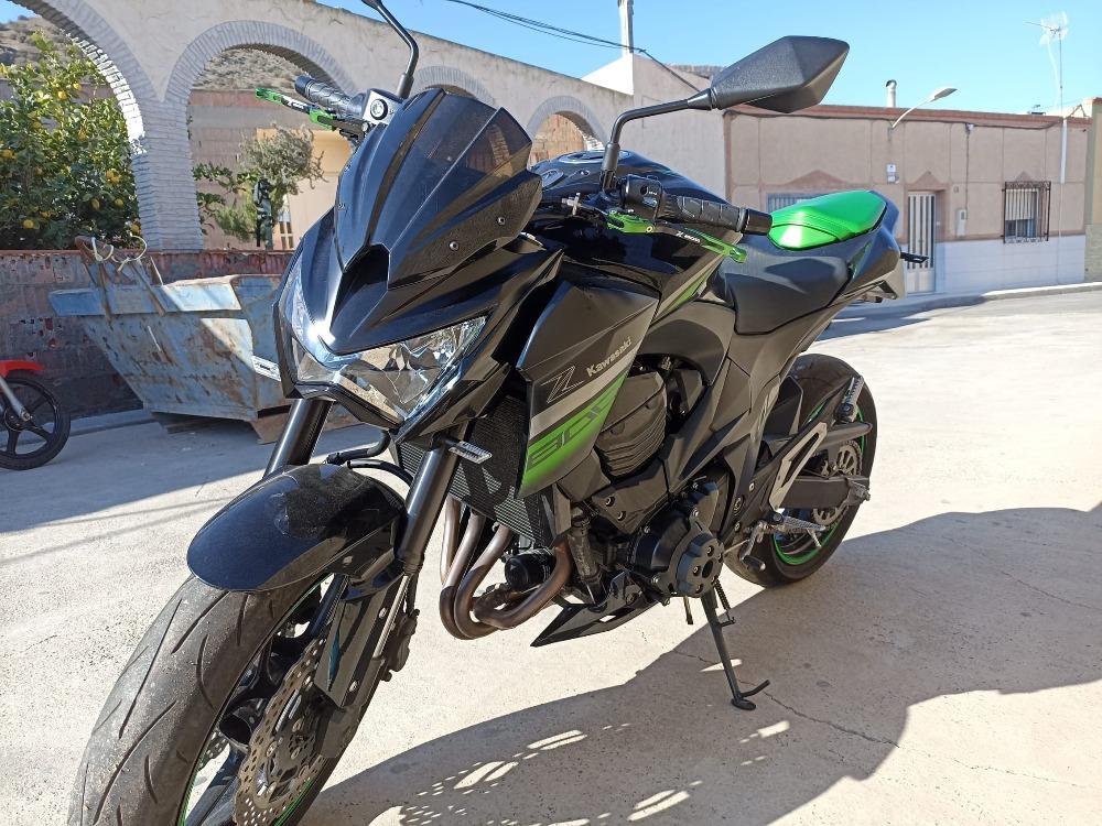 Moto KAWASAKI Z 800 de segunda mano del año 2016 en Almería