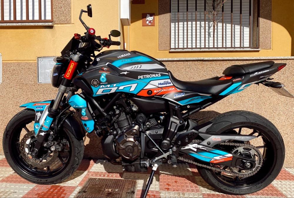 Moto YAMAHA MT 07 de segunda mano del año 2018 en Cáceres