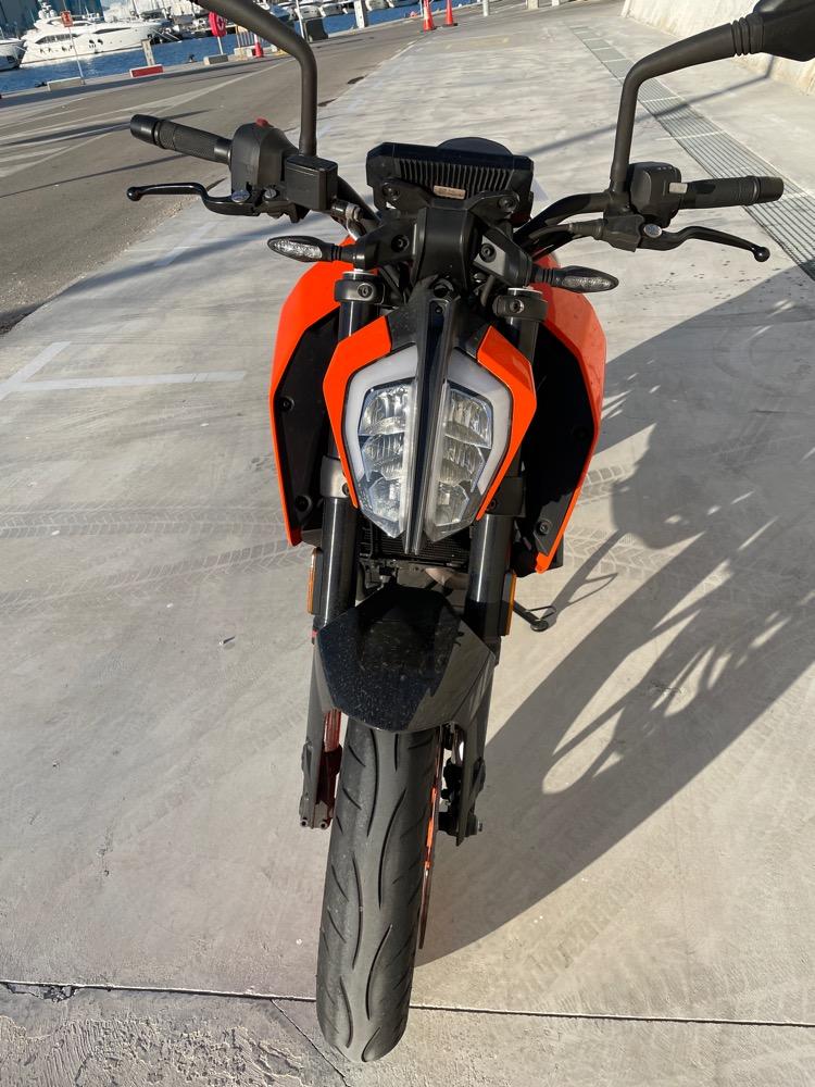Moto KTM 390 DUKE de segunda mano del año 2018 en Barcelona