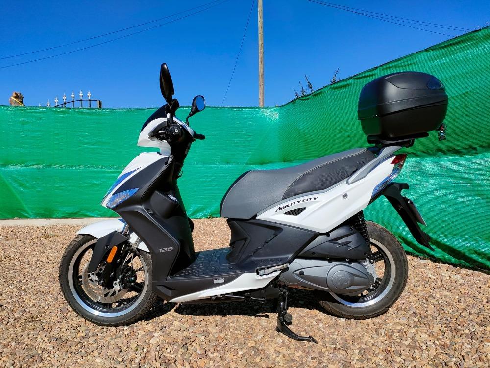 Moto KYMCO AGILITY CITY 125 de segunda mano del año 2021 en Badajoz