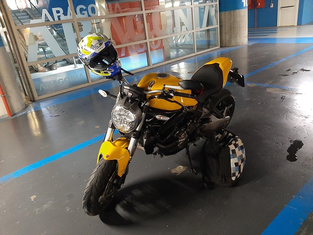 Moto DUCATI MONSTER 821 de seguna mano del año 2018 en Zaragoza
