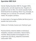 Moto HARLEY DAVIDSON SPORTSTER 883 HUGGER de segunda mano del año 2001 en Barcelona