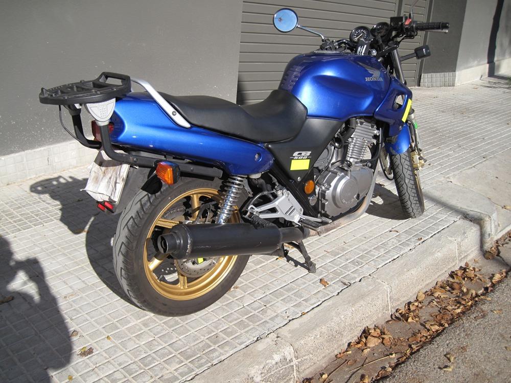 Moto HONDA CB 500 de segunda mano del año 2001 en Barcelona