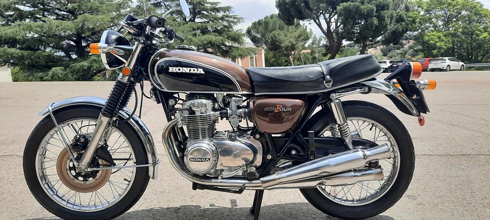 Moto HONDA CB 500 F de seguna mano del año 1974 en Madrid