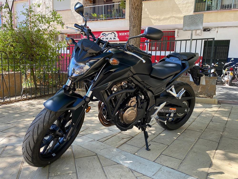 Moto HONDA CB 500 F de segunda mano del año 2018 en Almería