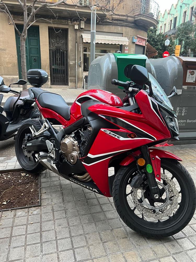 Moto HONDA CBR 650 F de seguna mano del año 2019 en Barcelona