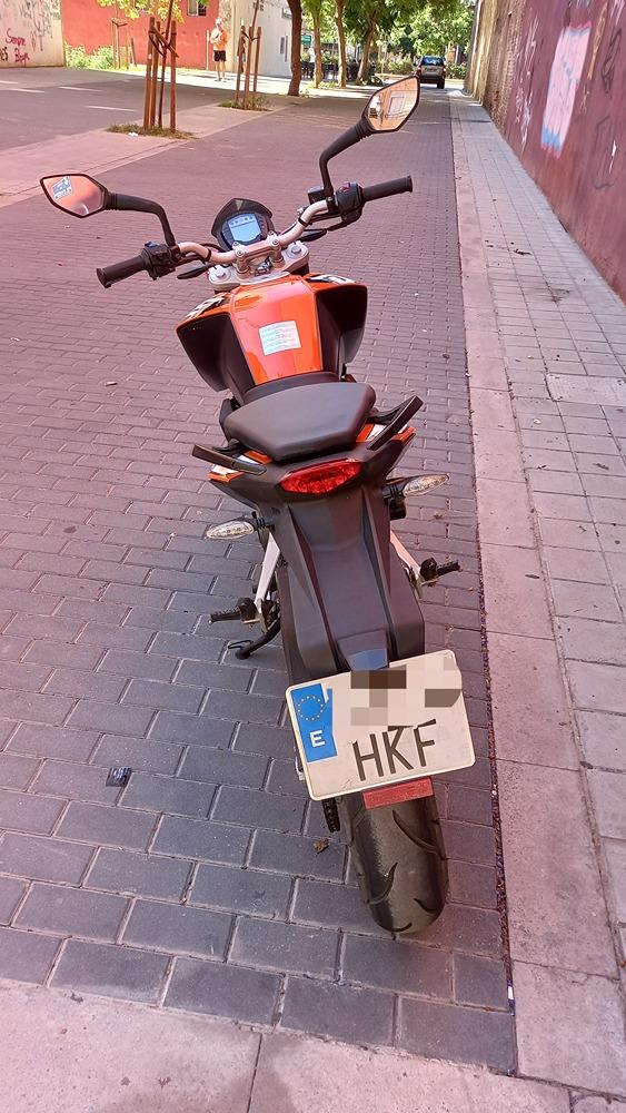 Moto KTM DUKE 125 de segunda mano del año 2012 en Valencia