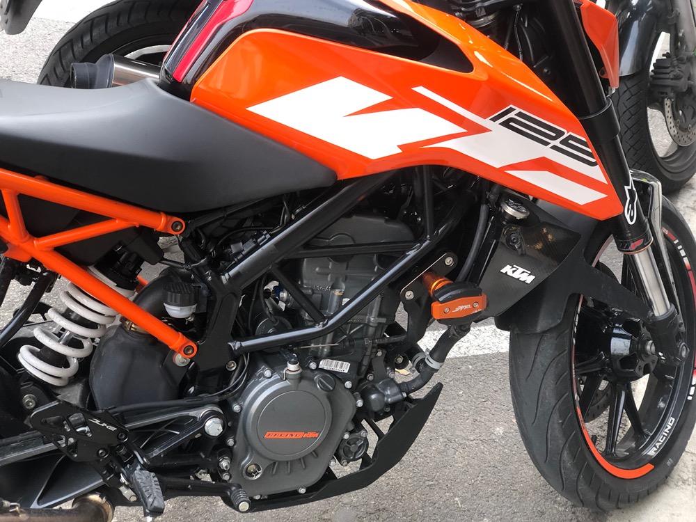Moto KTM 125 ABS DUKE de seguna mano del año 2019 en Barcelona