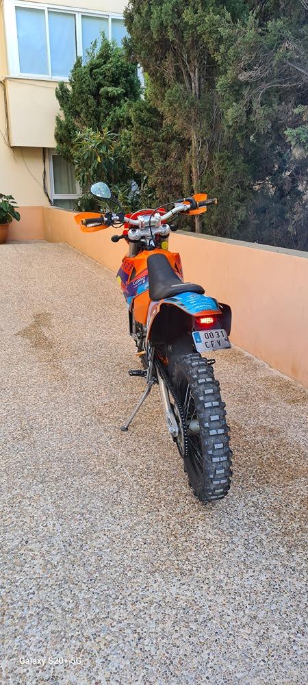 Moto KTM 125 EXC de seguna mano del año 2003 en Islas Baleares