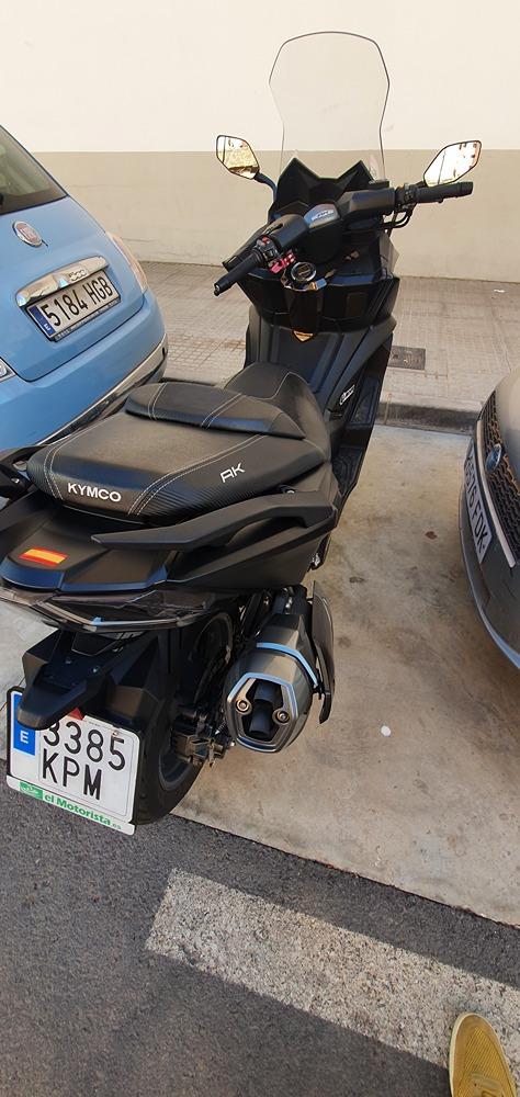 Moto KYMCO AK 550 de segunda mano del año 2018 en Málaga
