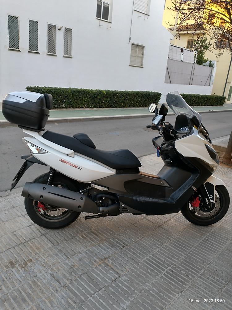 Moto KYMCO XCITING 500 ABS de seguna mano del año 2010 en Valencia
