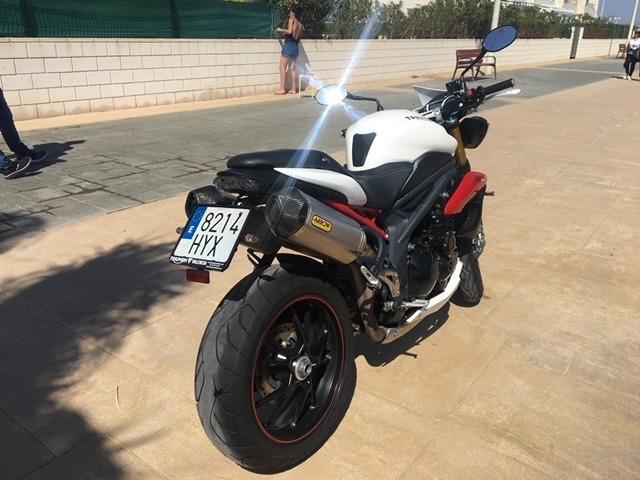 Moto TRIUMPH SPEED TRIPLE R ABS de segunda mano del año 2014 en Valencia