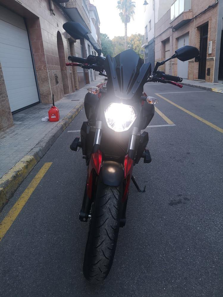 Moto YAMAHA MT 07 ABS de segunda mano del año 2016 en Valencia