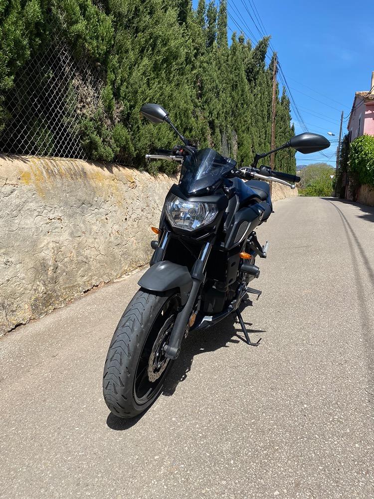 Moto YAMAHA MT 07 ABS de segunda mano del año 2018 en Islas Baleares