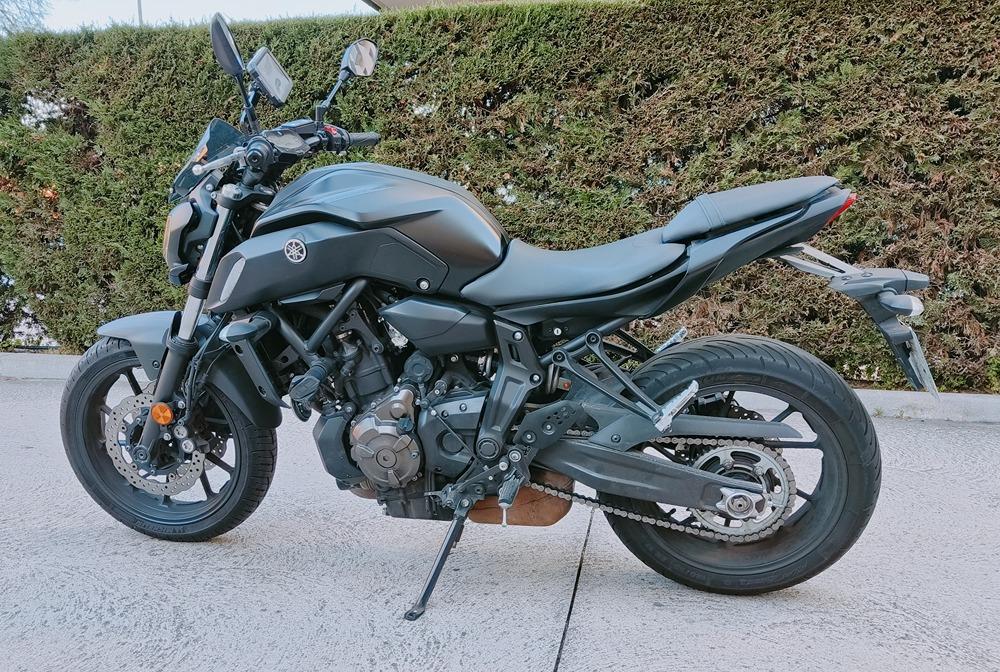 Moto YAMAHA MT 07 ABS de segunda mano del año 2019 en Girona