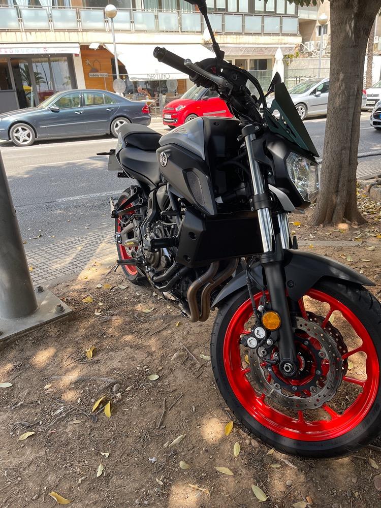 Moto YAMAHA MT 07 ABS de segunda mano del año 2019 en Islas Baleares