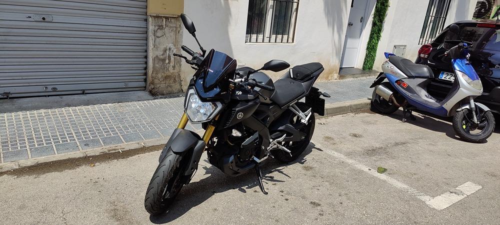 Moto YAMAHA MT 125 ABS de seguna mano del año 2016 en Málaga
