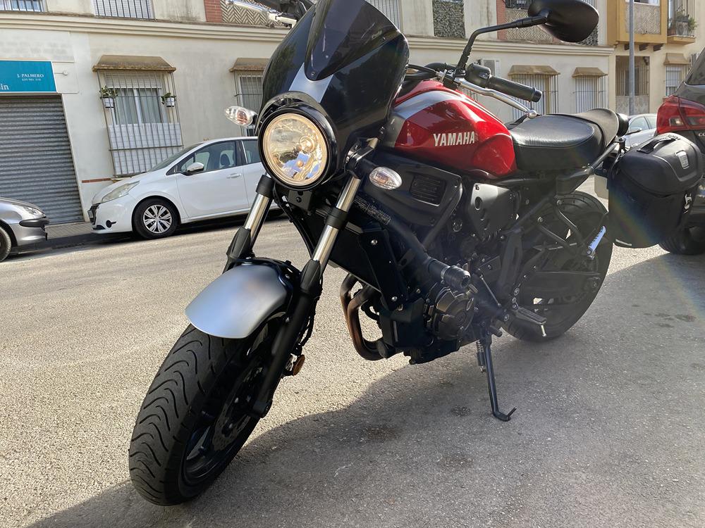 Moto YAMAHA XSR 700 de seguna mano del año 2018 en Cádiz
